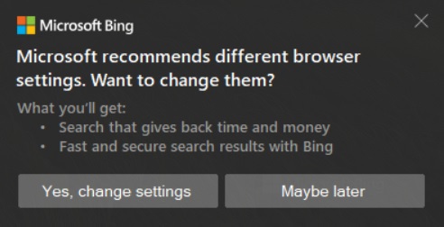 Anuncios de Microsoft Bing