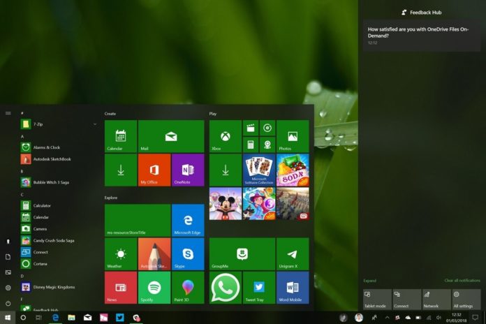 Actualización de junio de 2018 de Windows 10