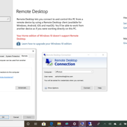 Remote Desktop Windows 10 Home