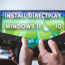 install enable directplay windows 11 2